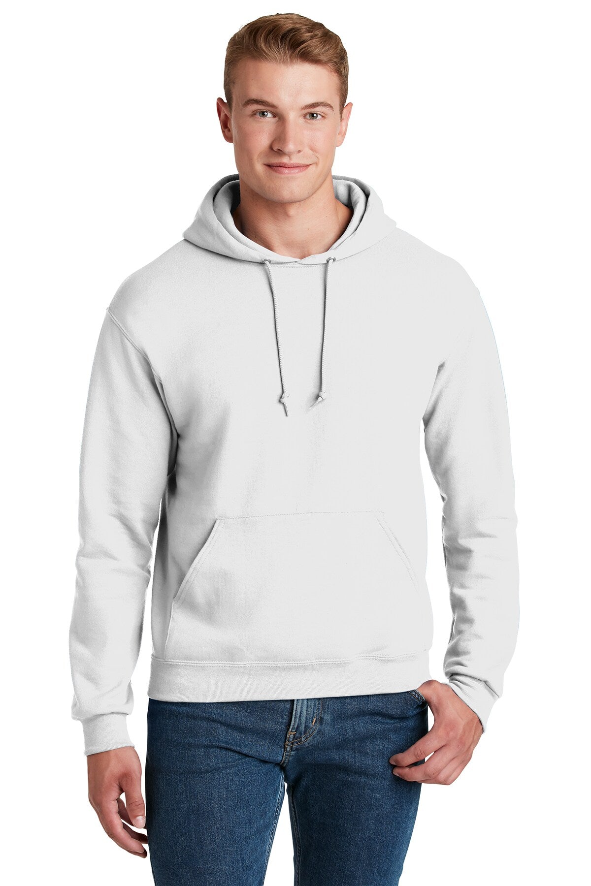 Jerzees® NuBlend Long Sleeve Pullover Hooded Sweatshirt