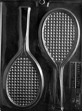 Tennis Racquet Chocolate Mold - LPS031