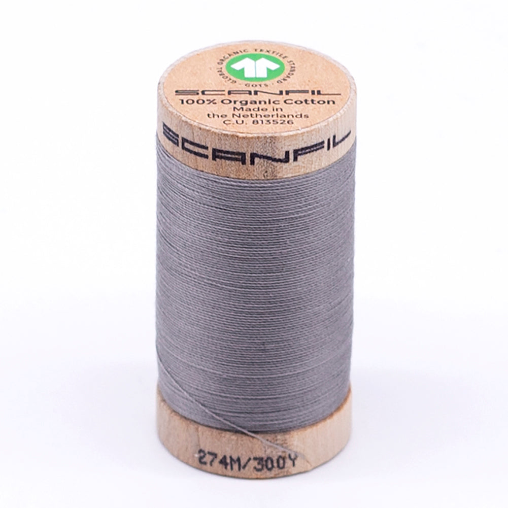SCANFIL® 30wt Organic Pima Cotton Thread 300 yds - 4832 Limestone