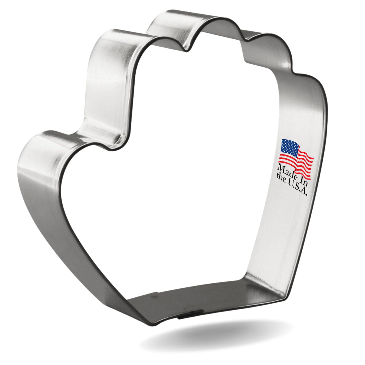 Baseball Glove Cookie Cutter 3.5 in B1236