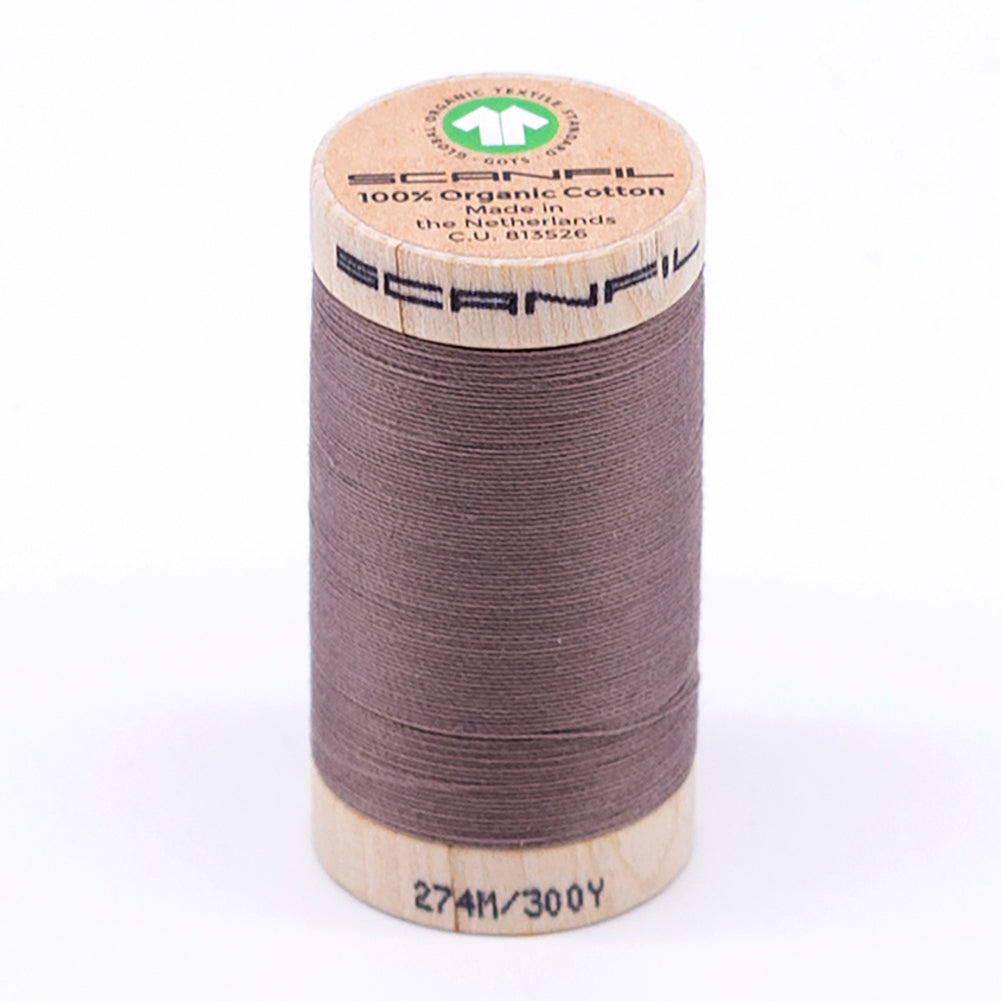 SCANFIL® 30wt Organic Pima Cotton Thread 300 yds - 4862 Antier