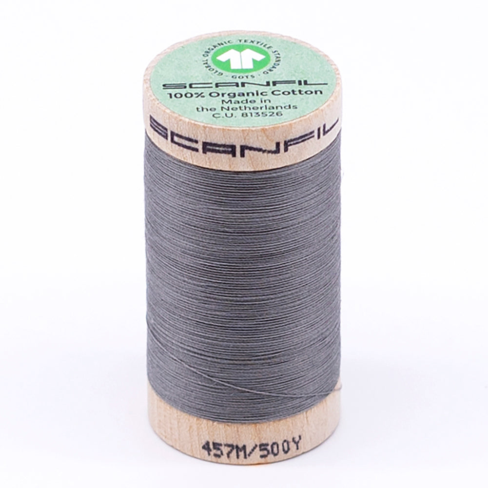 SCANFIL® 50wt Organic Pima Cotton Thread 500 yds - 4832 Limestone