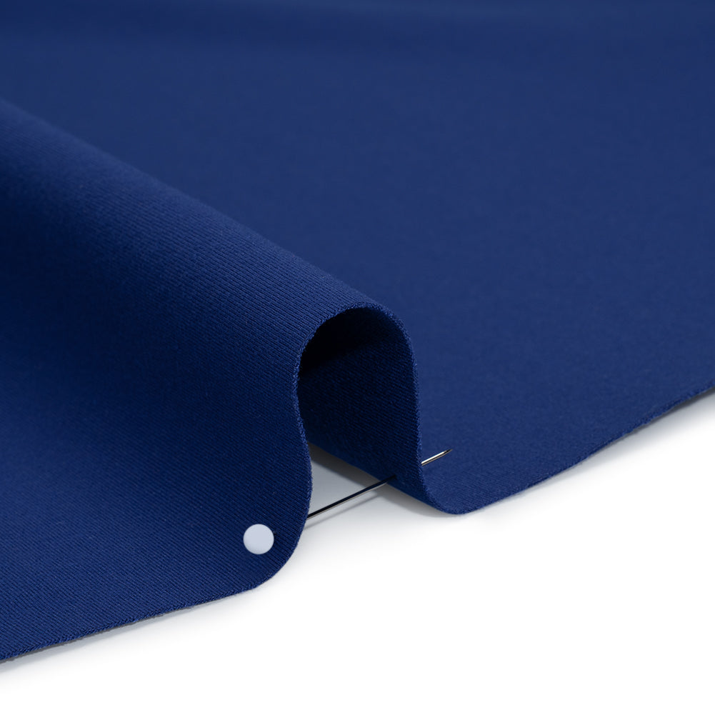 Stretch Ponte Knit - True Blue - Papilio Collection