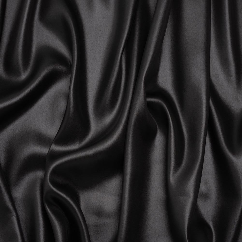 Polyester Liquid Charmeuse - Black