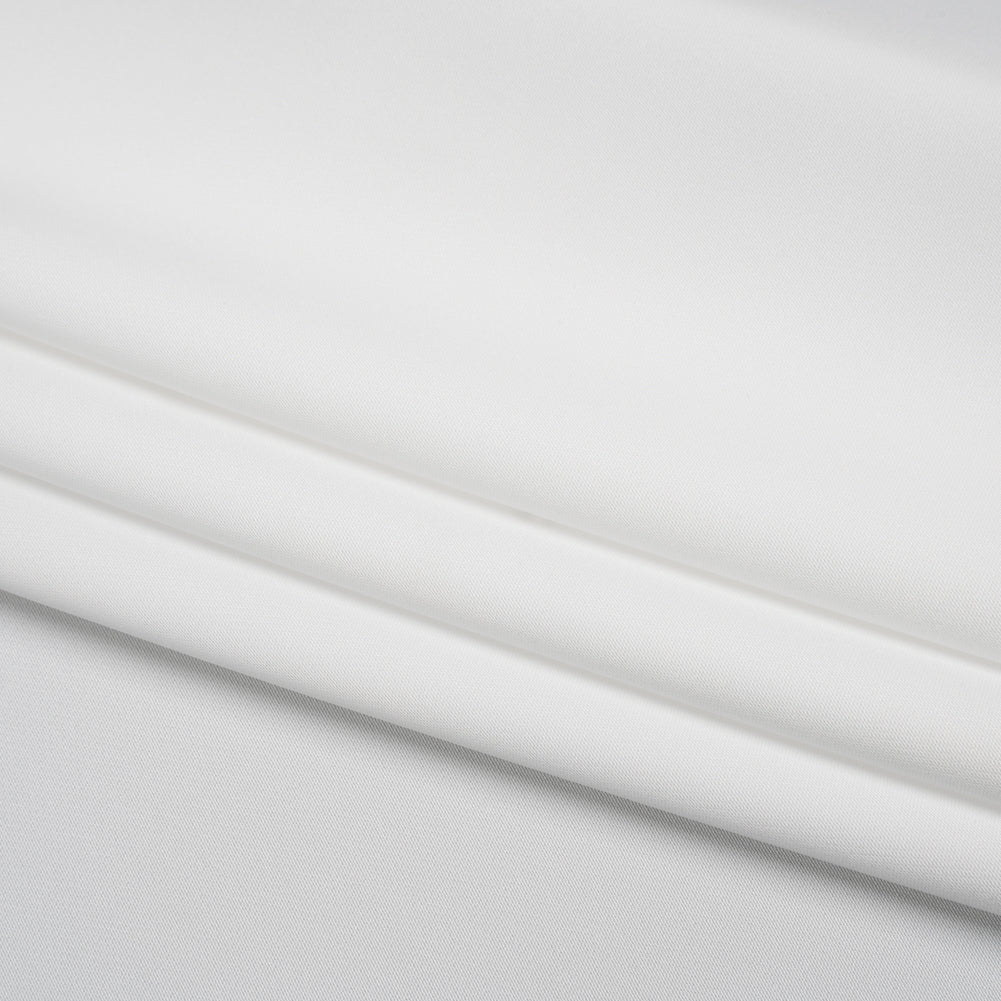 Soft Double Face Polyester Twill - White - Viola Collection