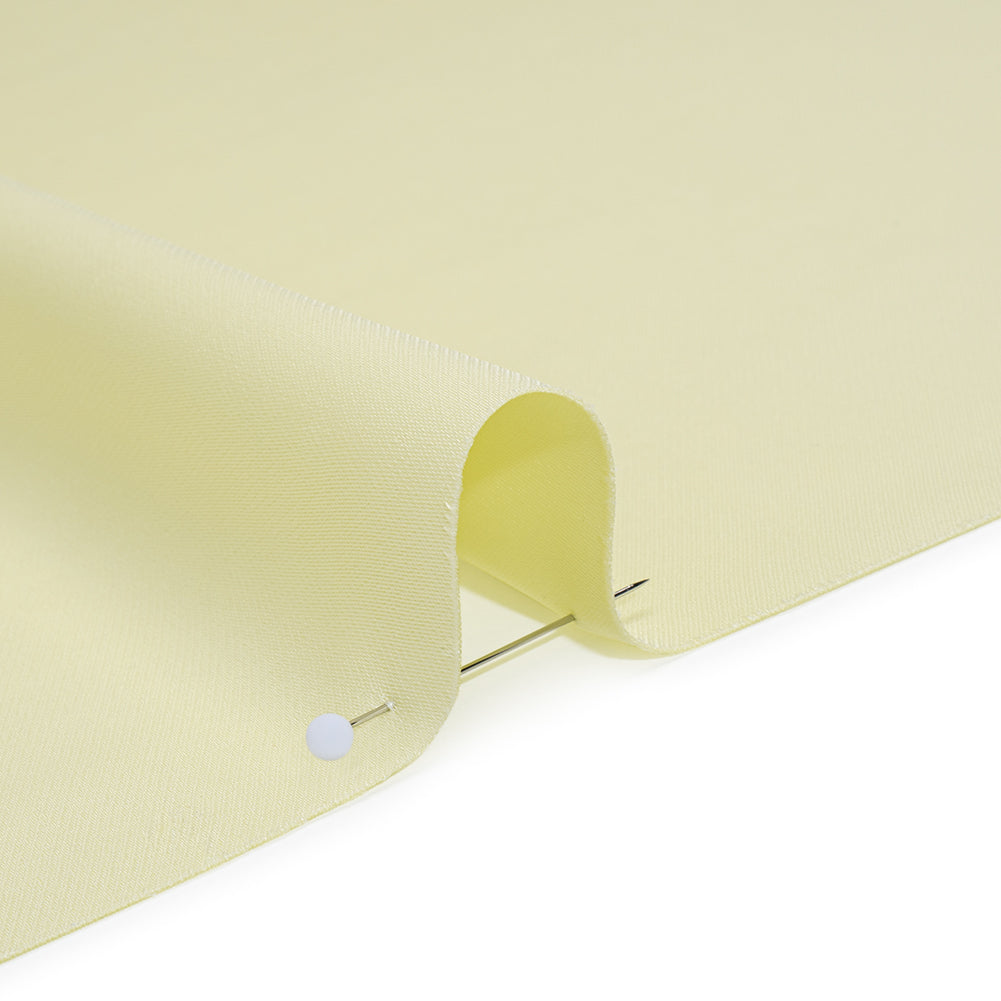 Soft Double Face Polyester Twill - Pale Lime Green - Viola Collection