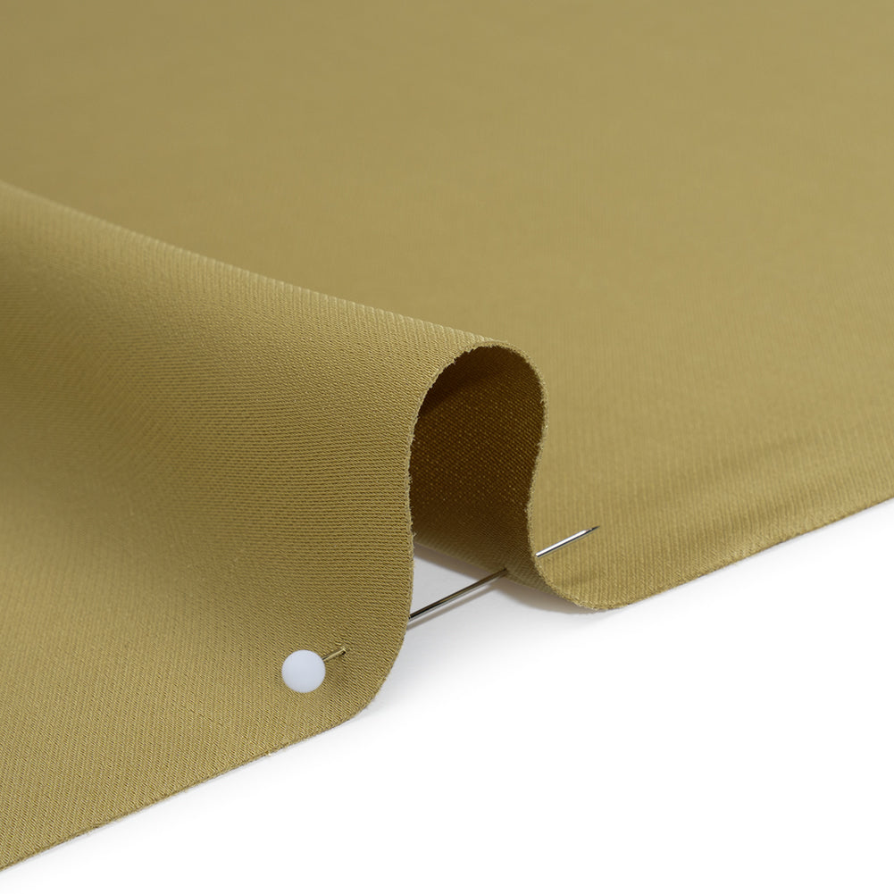 Soft Double Face Polyester Twill - Light Olive Green - Viola Collection