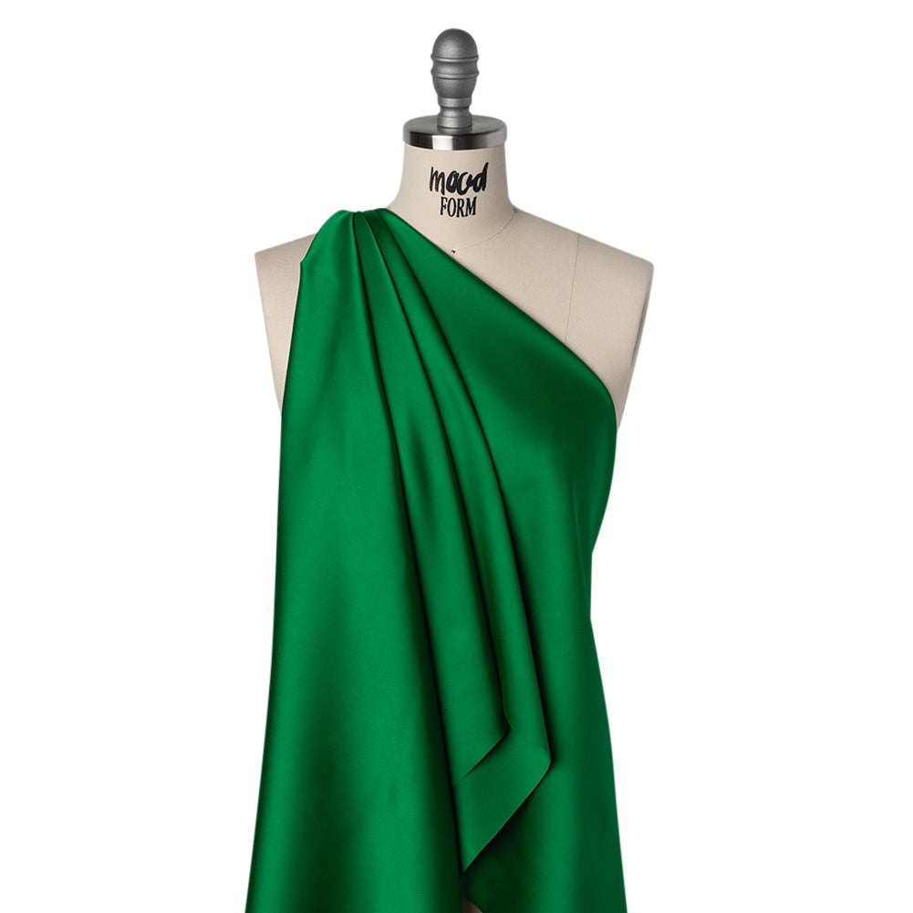 Soft Double Face Polyester Twill - Kelly Green - Viola Collection