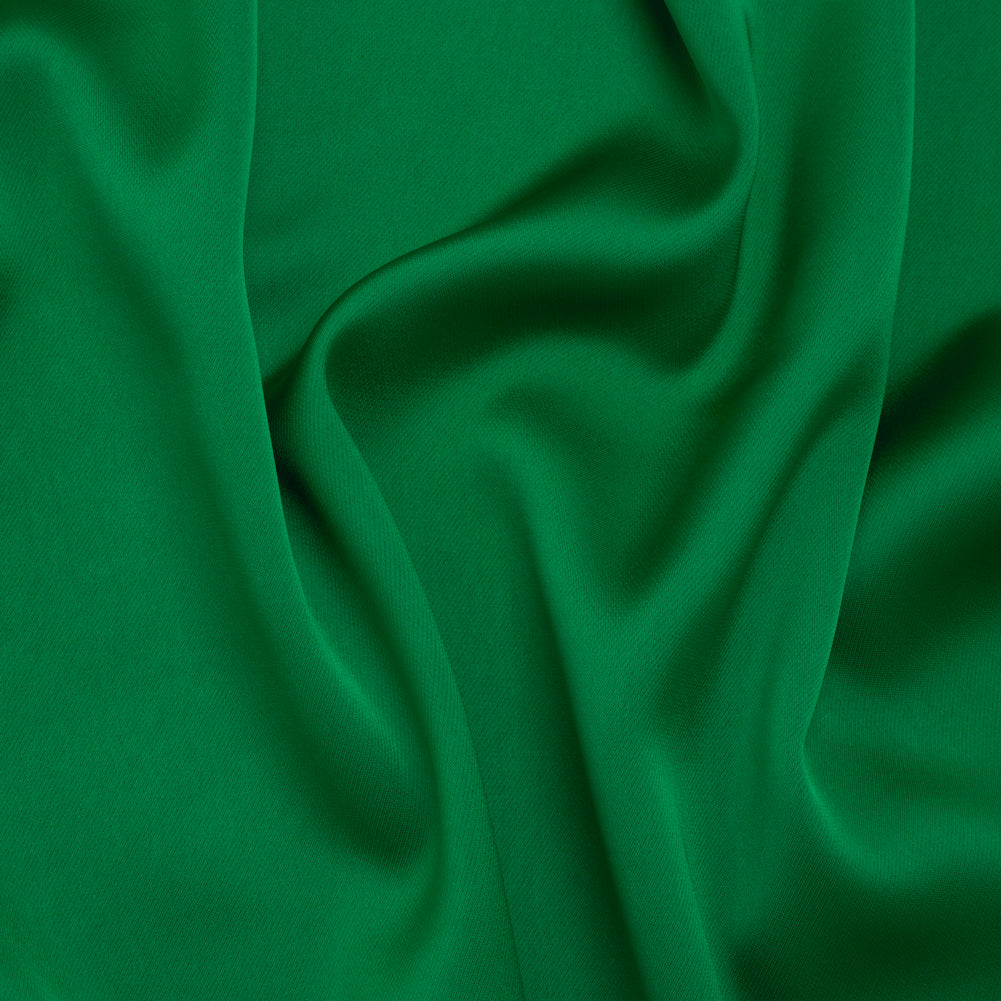Soft Double Face Polyester Twill - Kelly Green - Viola Collection