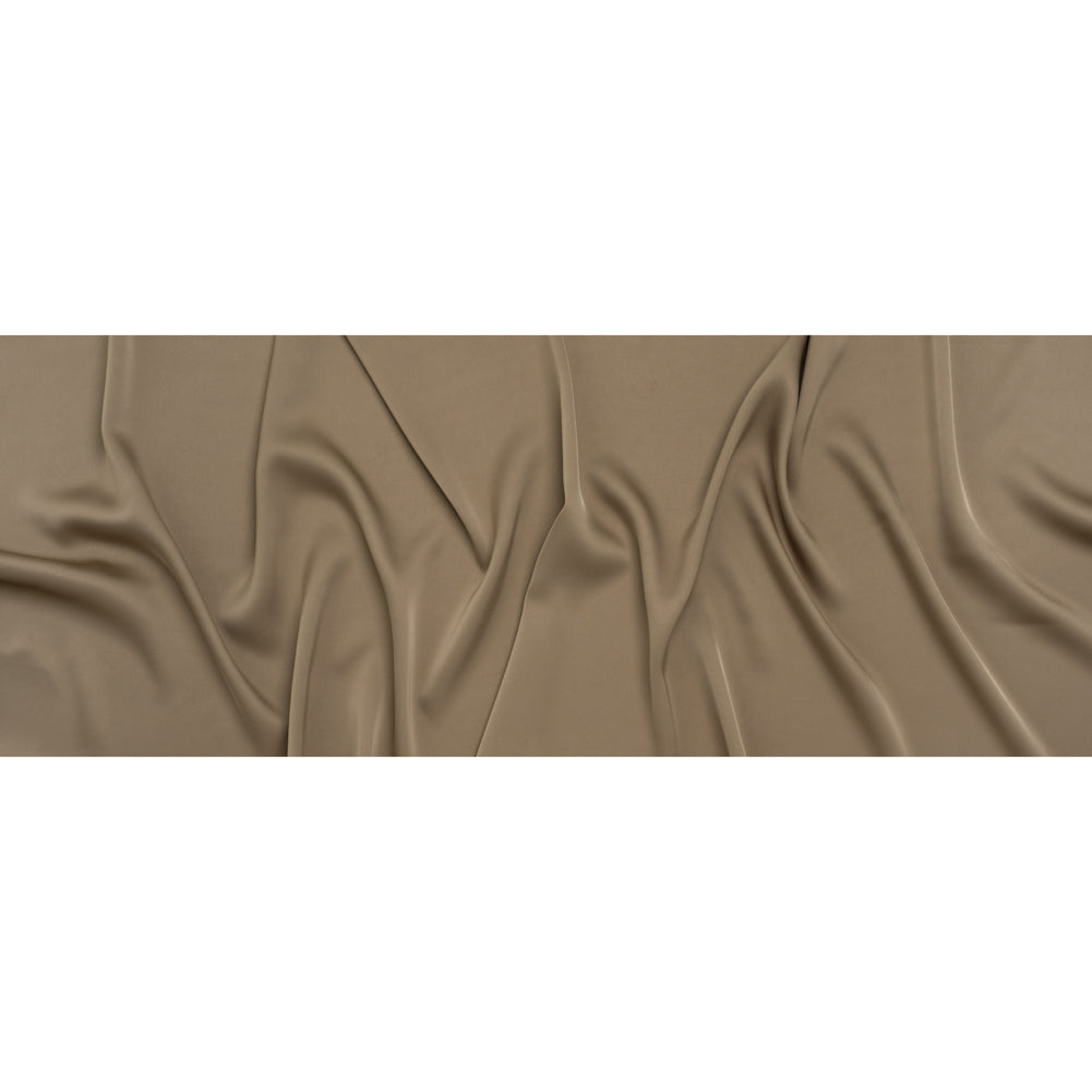 Soft Double Face Polyester Twill - Gray Brown - Viola Collection
