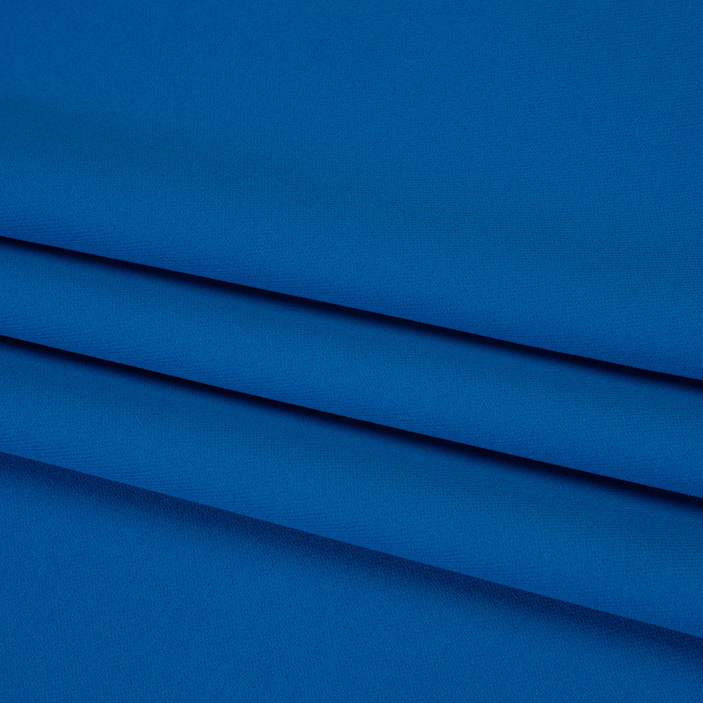 Soft Lightweight Polyester Gabardine - Bright Blue - Stefanie Collection