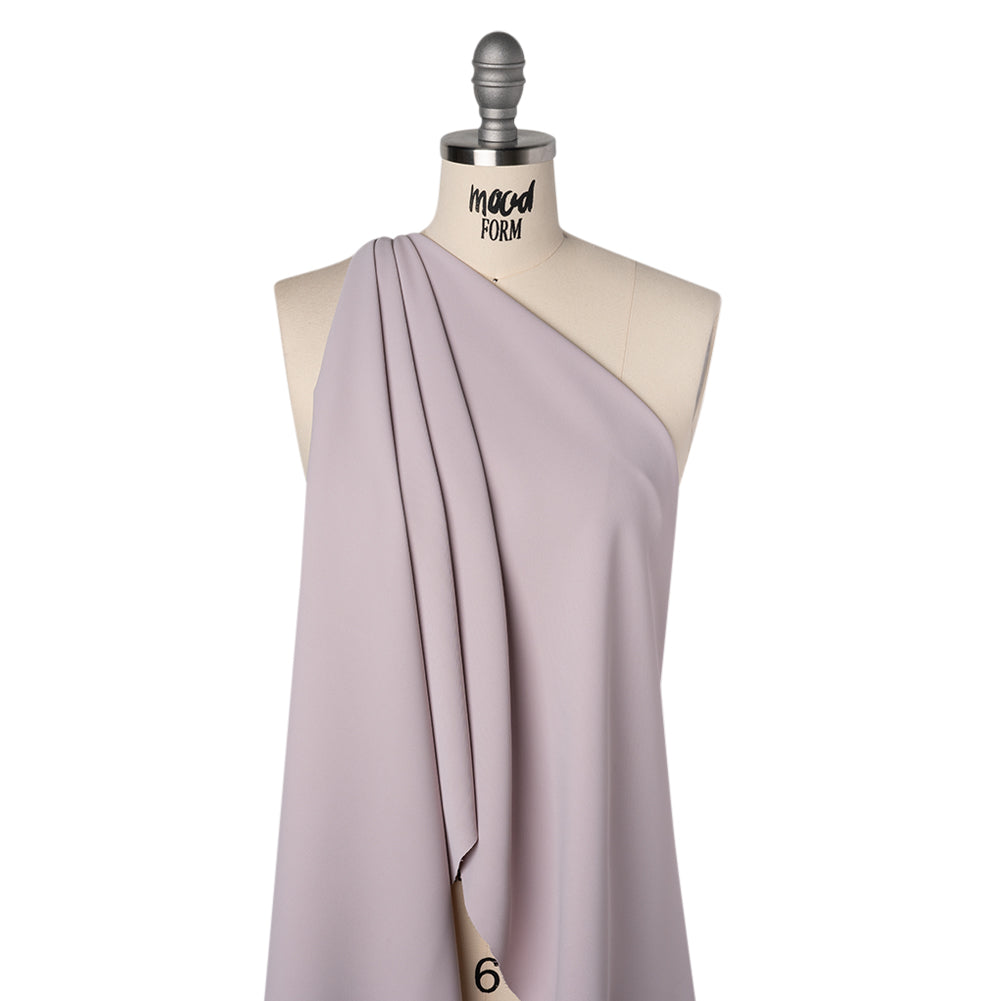 Soft Lightweight Polyester Gabardine - Pale Lavender - Stefanie Collection