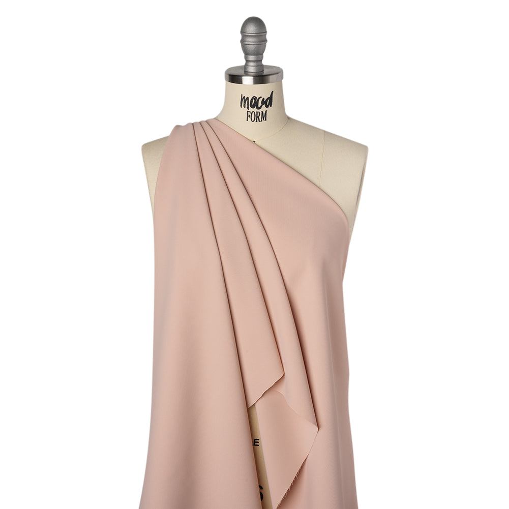 Soft Lightweight Polyester Gabardine - Baby Pink - Stefanie Collection