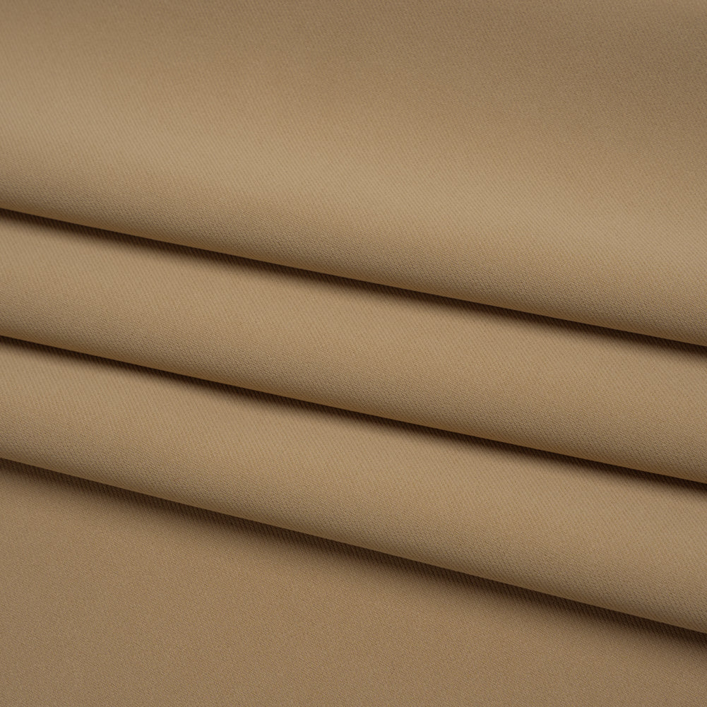 Soft Lightweight Polyester Gabardine - Nude - Stefanie Collection