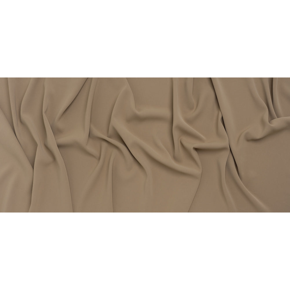 Soft Lightweight Polyester Gabardine - Light Taupe - Stefanie Collection