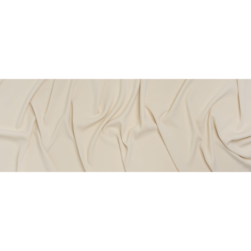 Soft Lightweight Polyester Gabardine - Ivory - Stefanie Collection