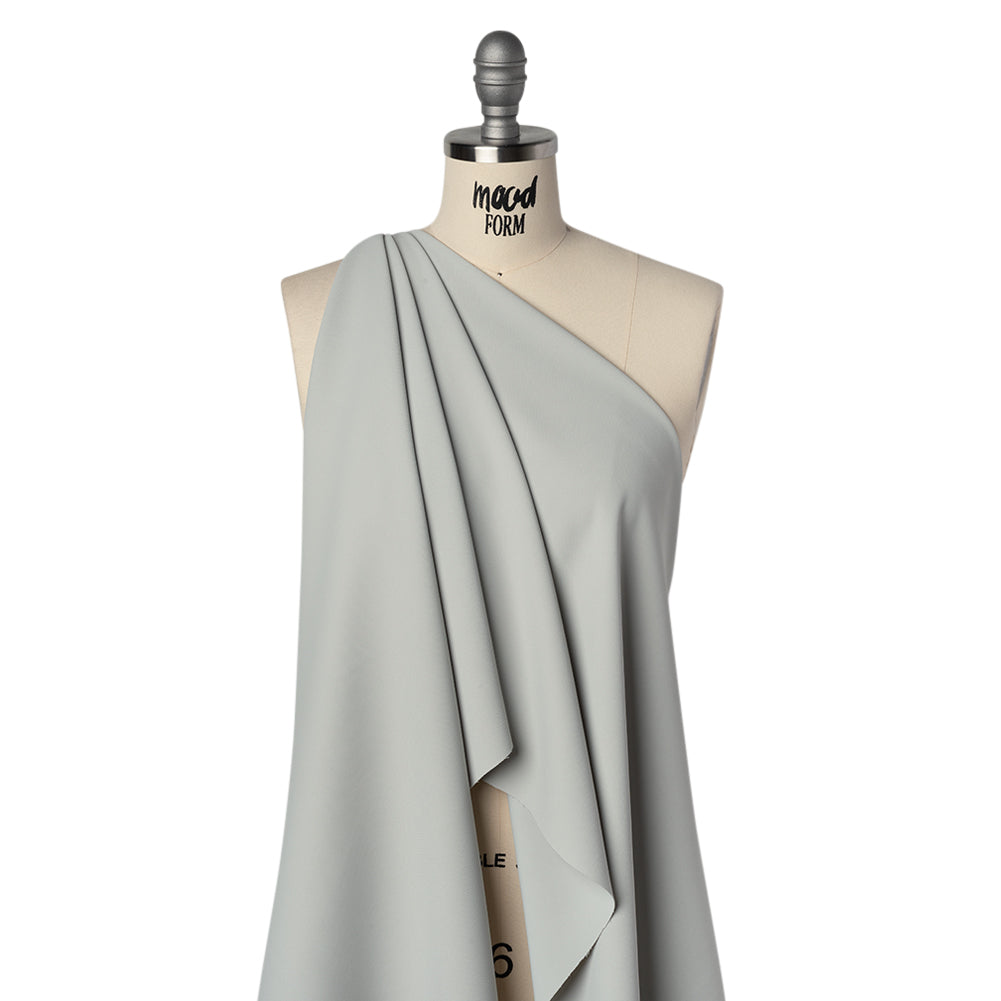 Soft Lightweight Polyester Gabardine - Storm Cloud Blue - Stefanie Collection