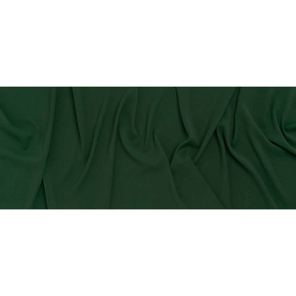 Soft Lightweight Polyester Gabardine - Forest Green - Stefanie Collection