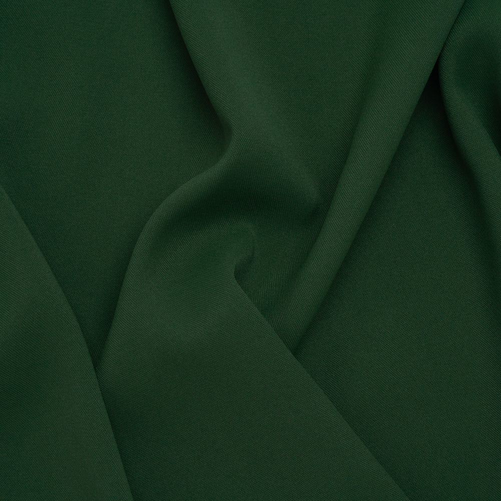 Soft Lightweight Polyester Gabardine - Forest Green - Stefanie Collection