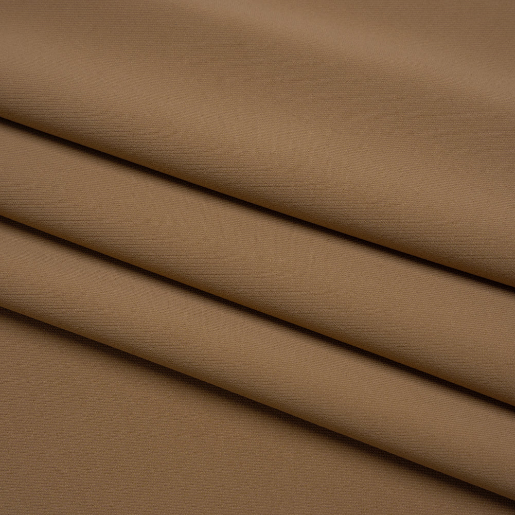 Soft Lightweight Polyester Gabardine - Tan - Stefanie Collection