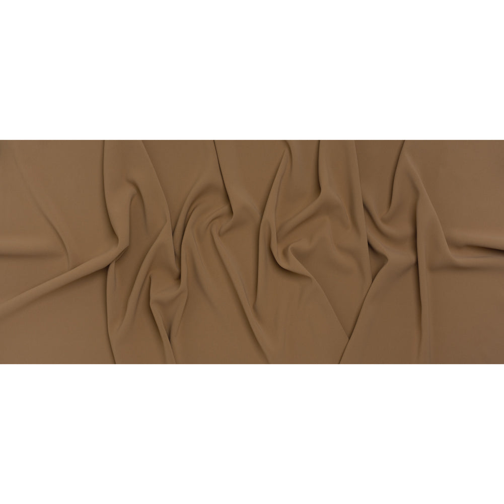 Soft Lightweight Polyester Gabardine - Tan - Stefanie Collection