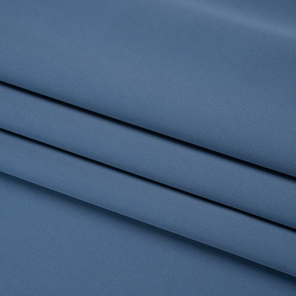 Soft Lightweight Polyester Gabardine - Country Blue - Stefanie Collection
