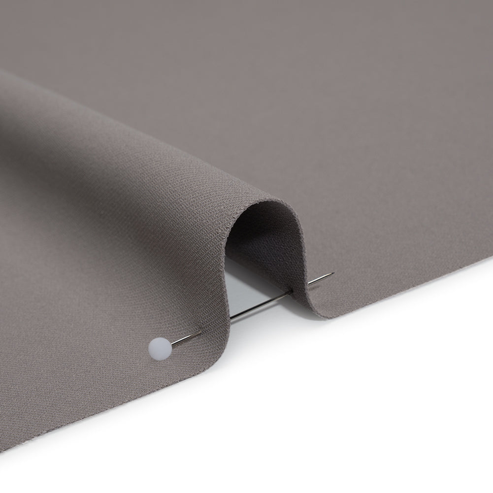 Soft Lightweight Polyester Gabardine - Gray - Stefanie Collection