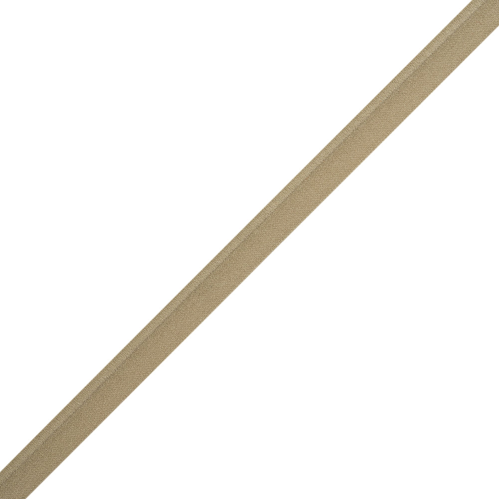 Stretch Nylon Piping with Lip Made in Italy - 0.375" - Beige