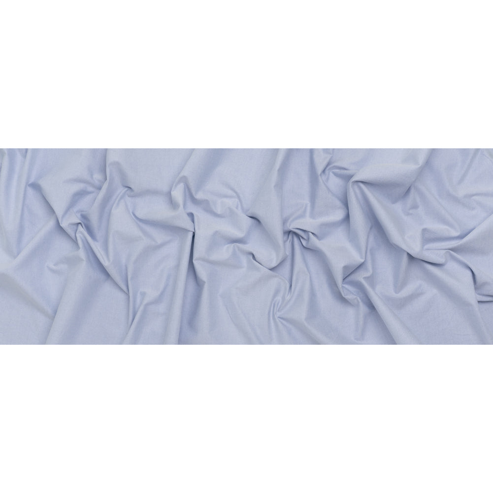 Cotton Oxford Shirting - Nautical Blue and White - Deadstock