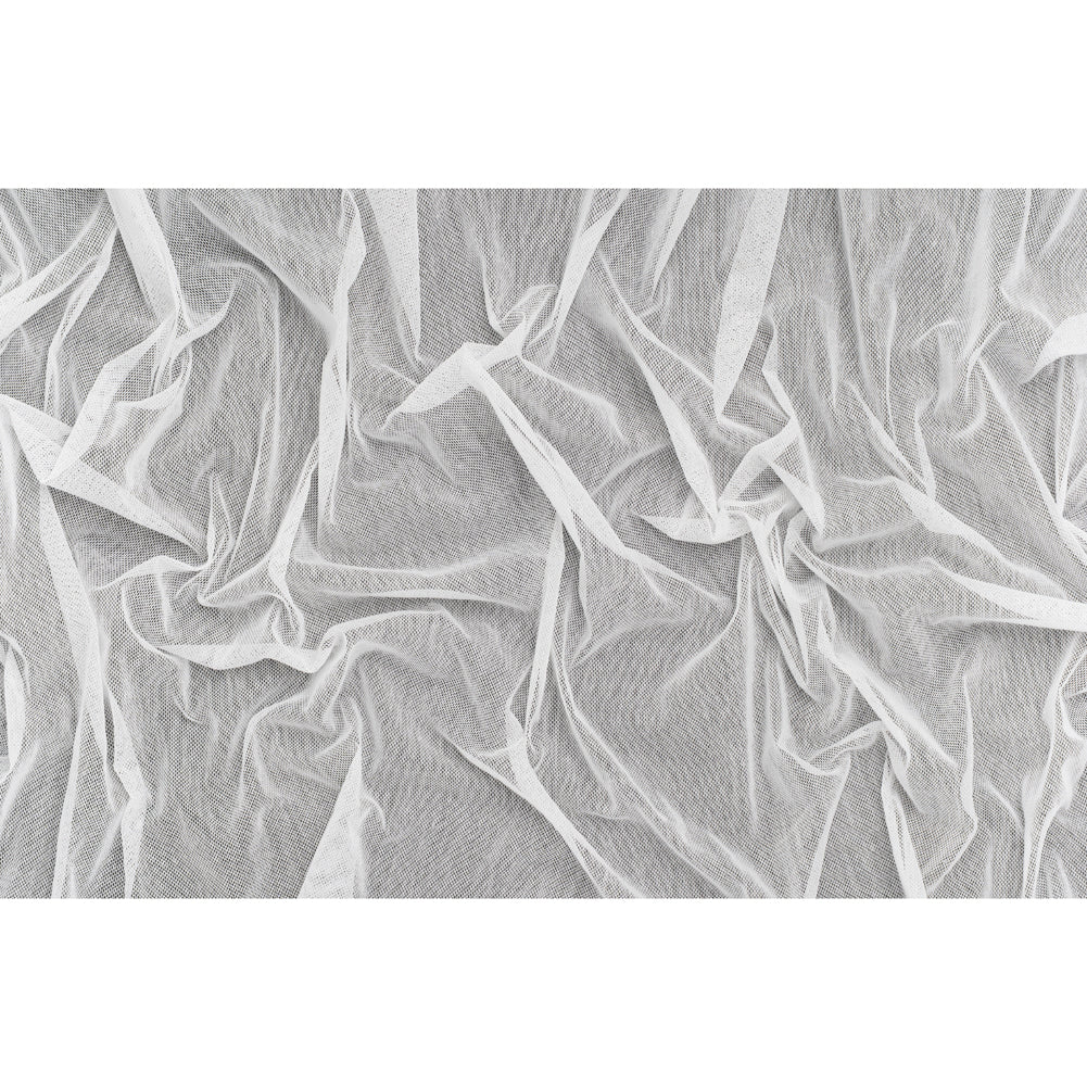 Cotton Mesh - White - Deadstock