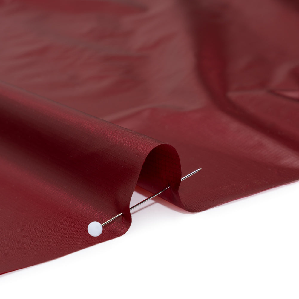Lightweight Nylon Ripstop - Inferno Red - Deadstock