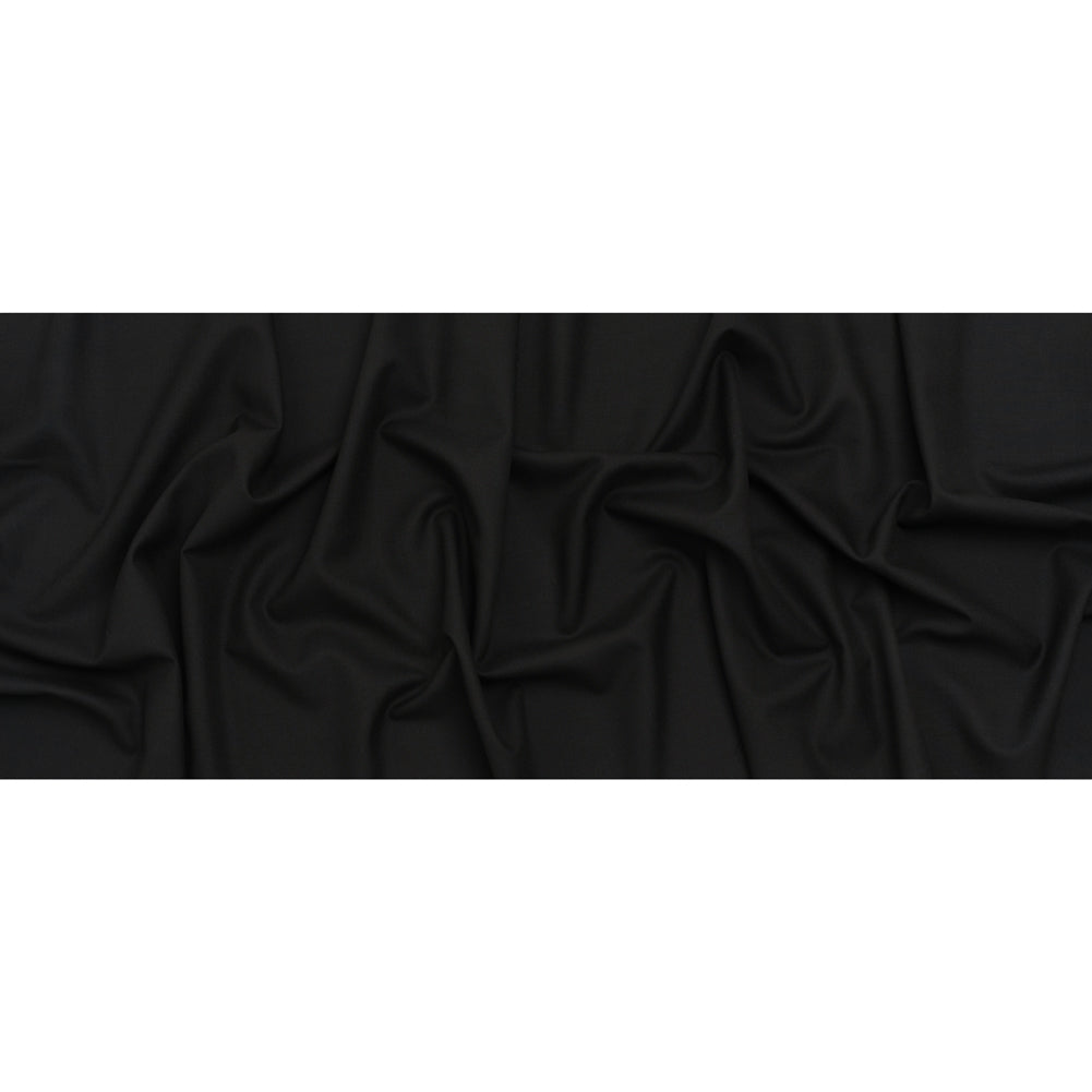 Virgin Wool Suiting Made in Italy - Black