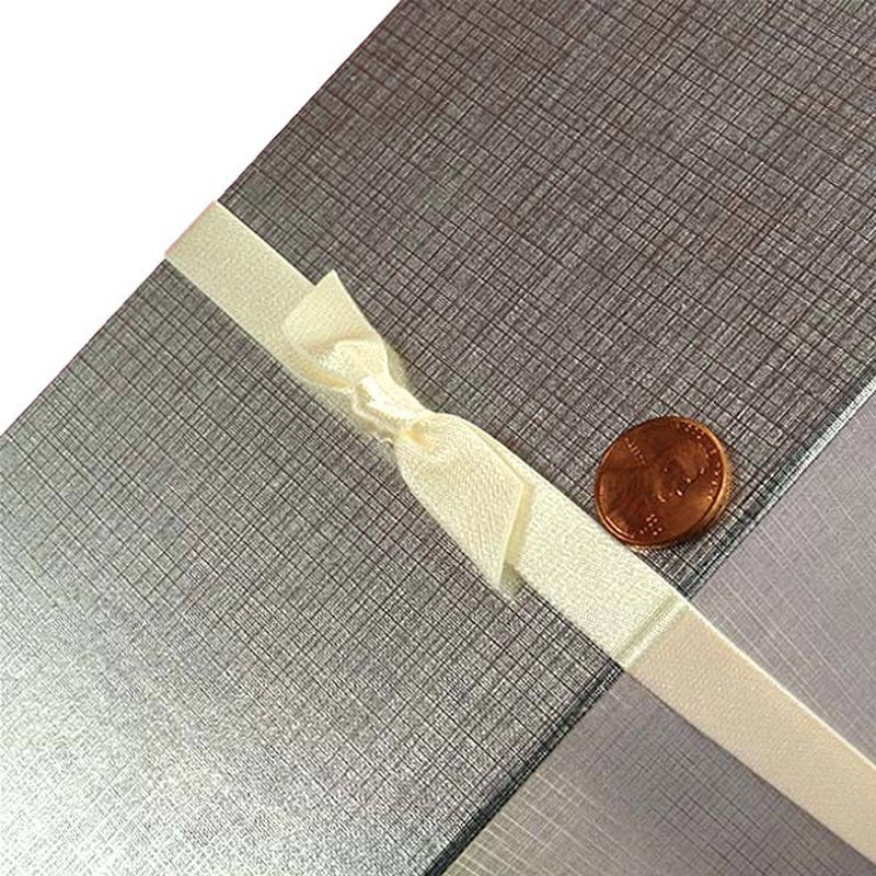 7/16" Wide Satin Stretch Loop 7/16 '' X 10 '' Antique White Color 200 each / package