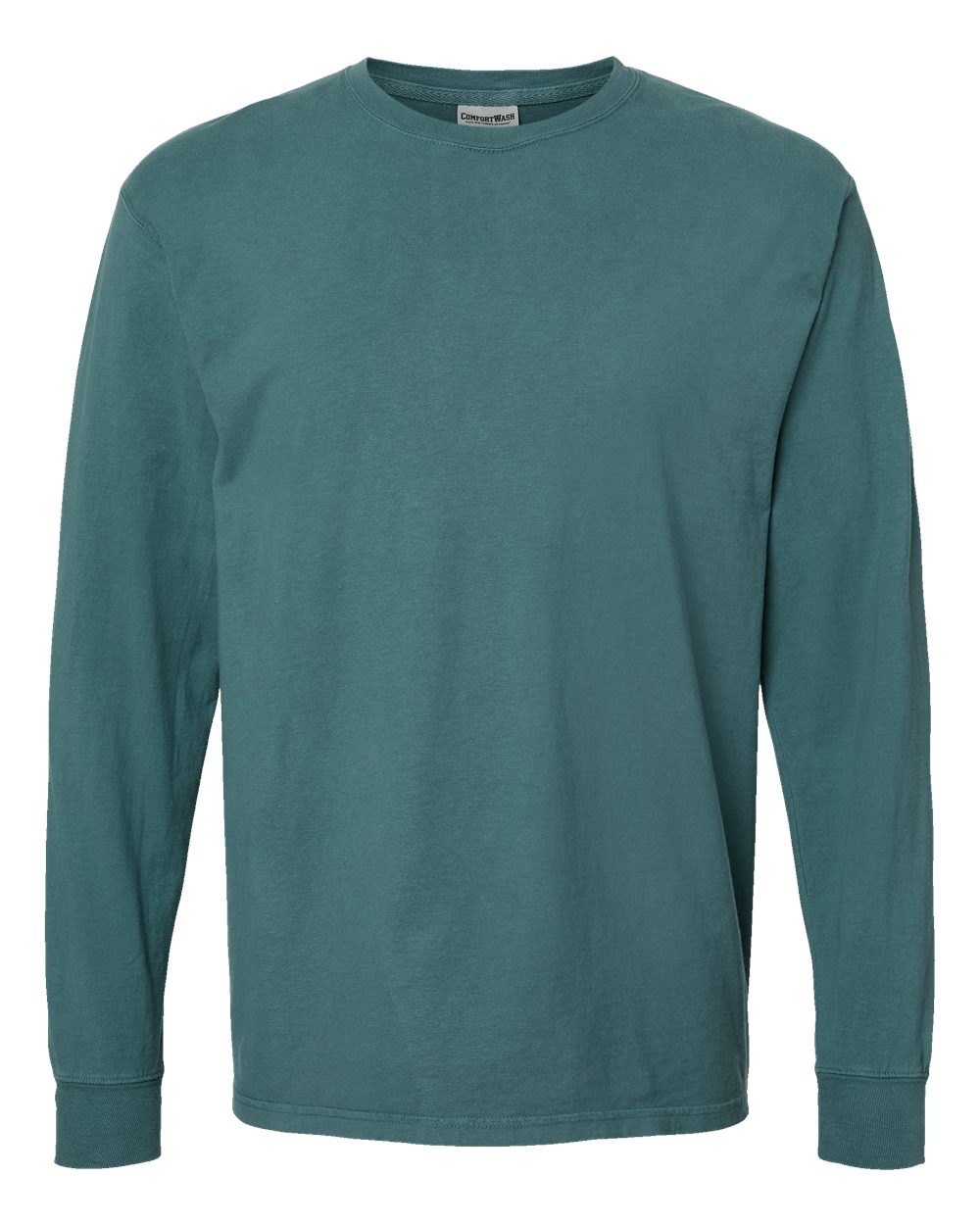 Hanes® Garment Dyed Long Sleeve Crewneck T-Shirt