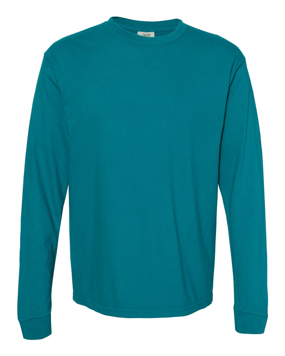 Comfort Colors® Garment-Dyed Heavyweight Crewneck Long Sleeve T-Shirt