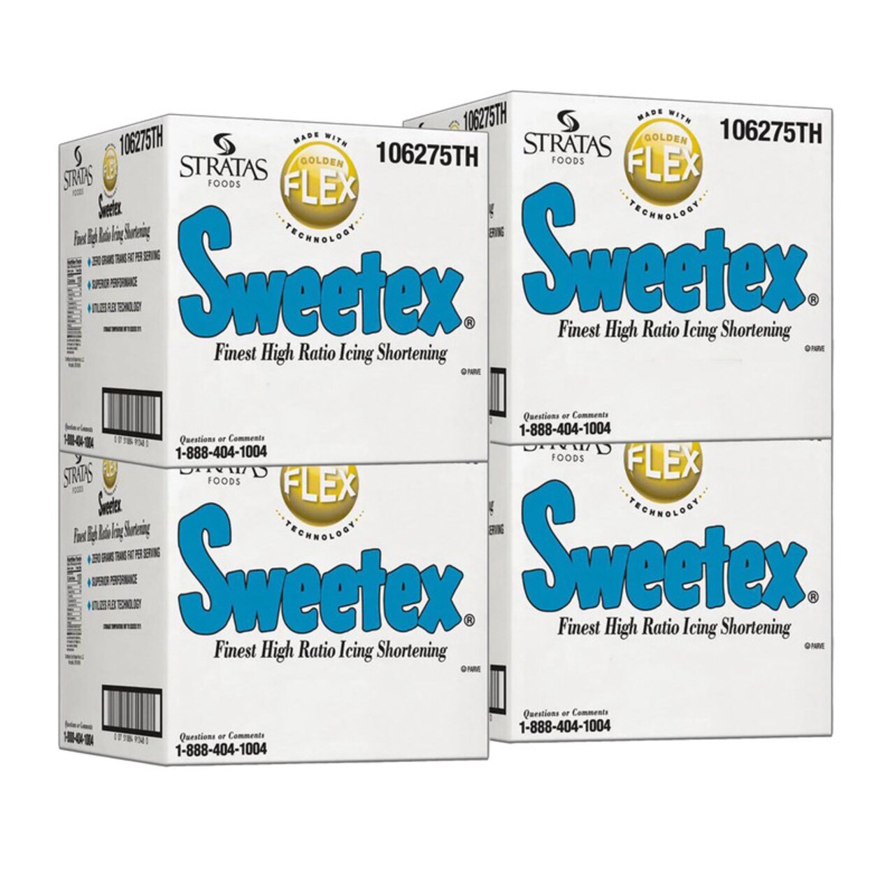 2 lb High Ratio Cake Shortening Sweetex Golden Flex