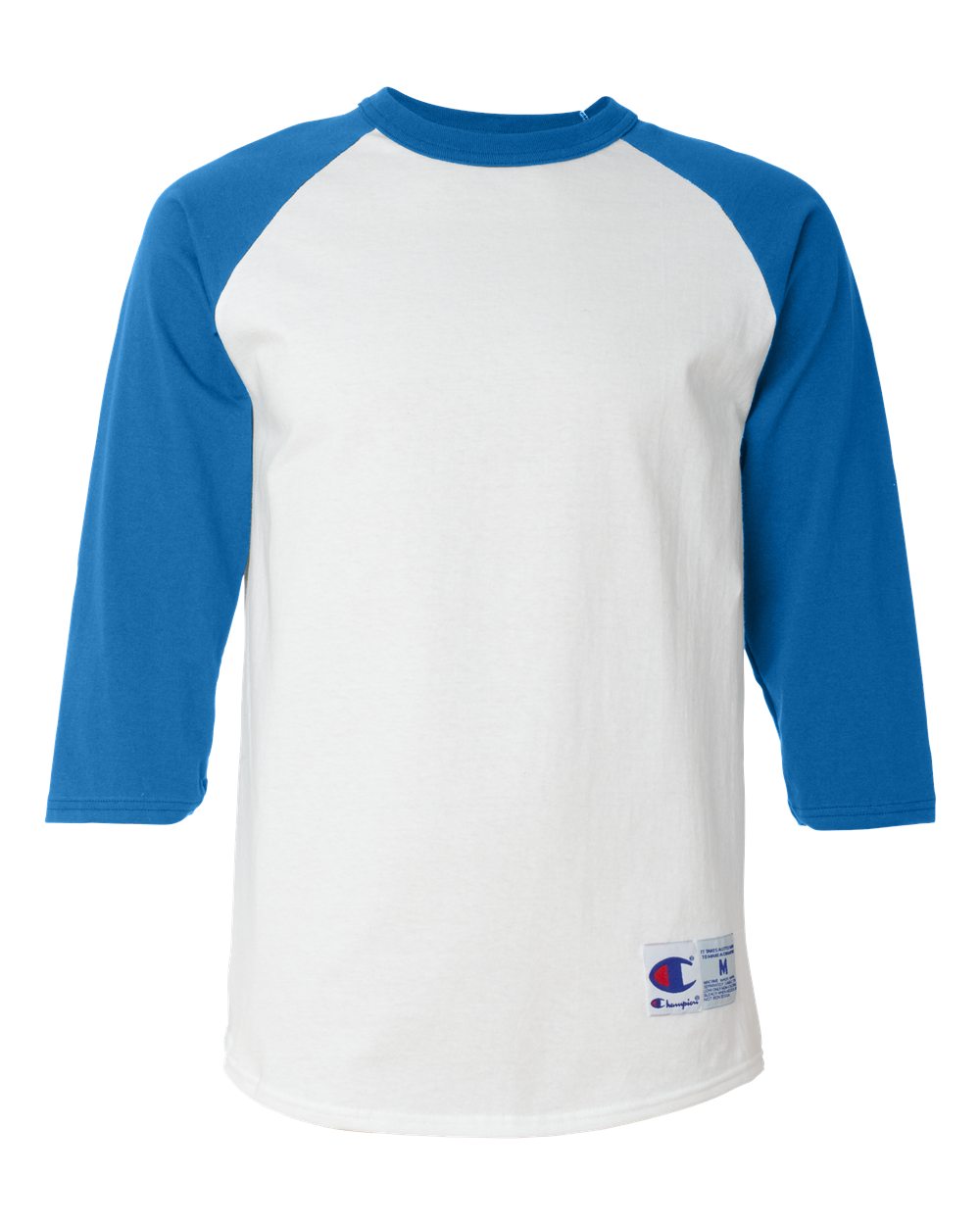 Champion® Three-Quarter Raglan Sleeve Baseball T-Shirt