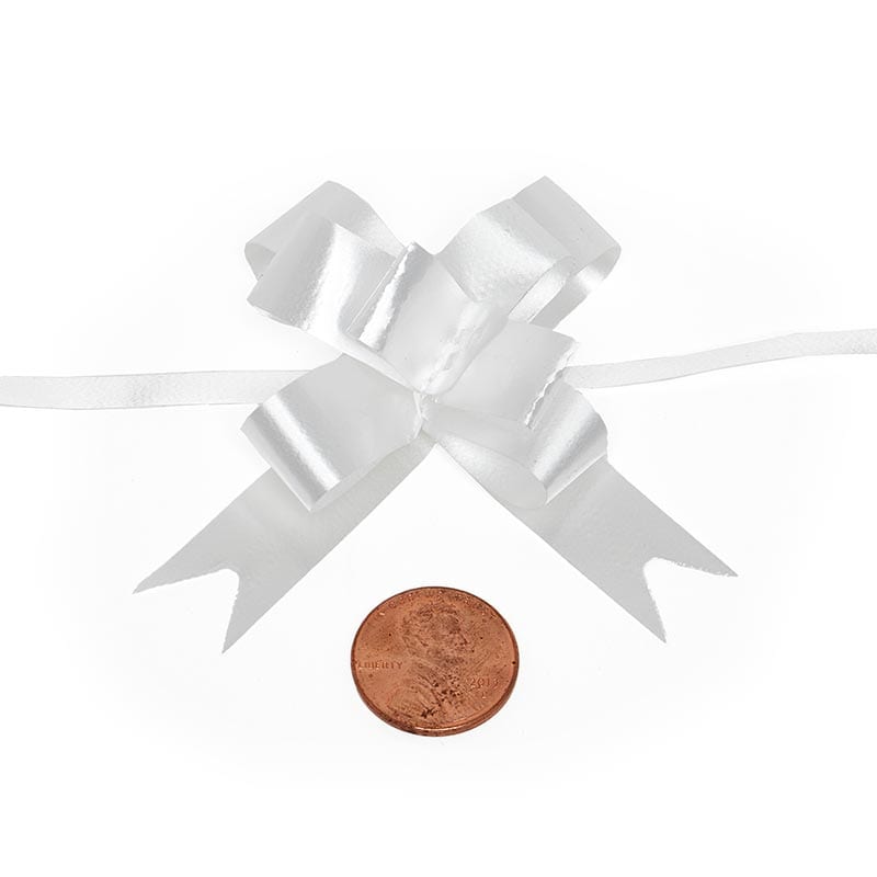 Splendorette Butterfly Bows 2 '' White Color 100 each / case