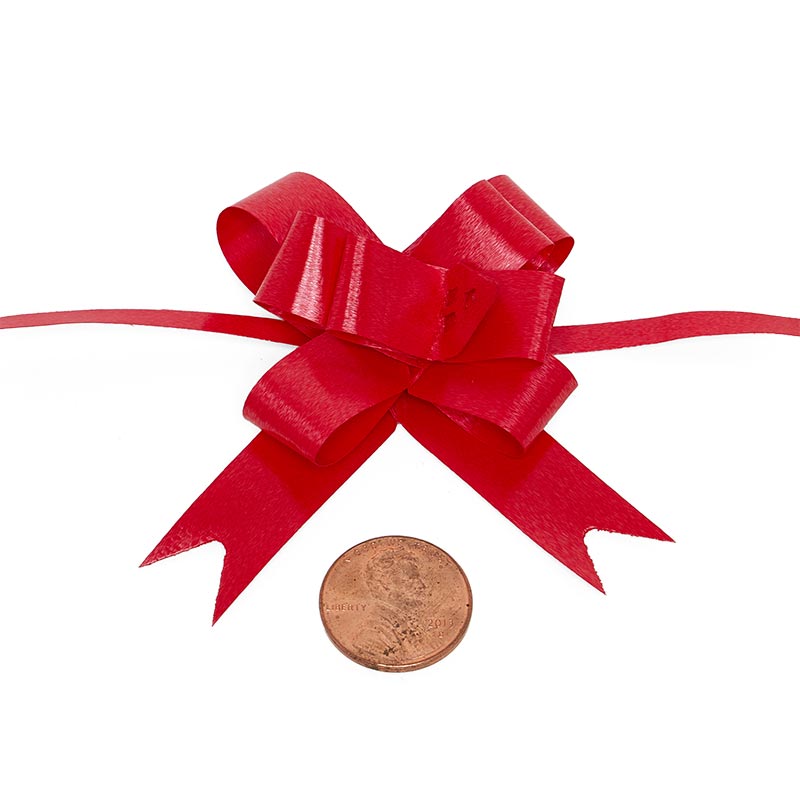 Splendorette Butterfly Bows 2 '' Hot Red Color 100 each / case