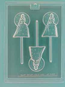 Cindy Princess Pop Chocolate Mold - ECAO1109