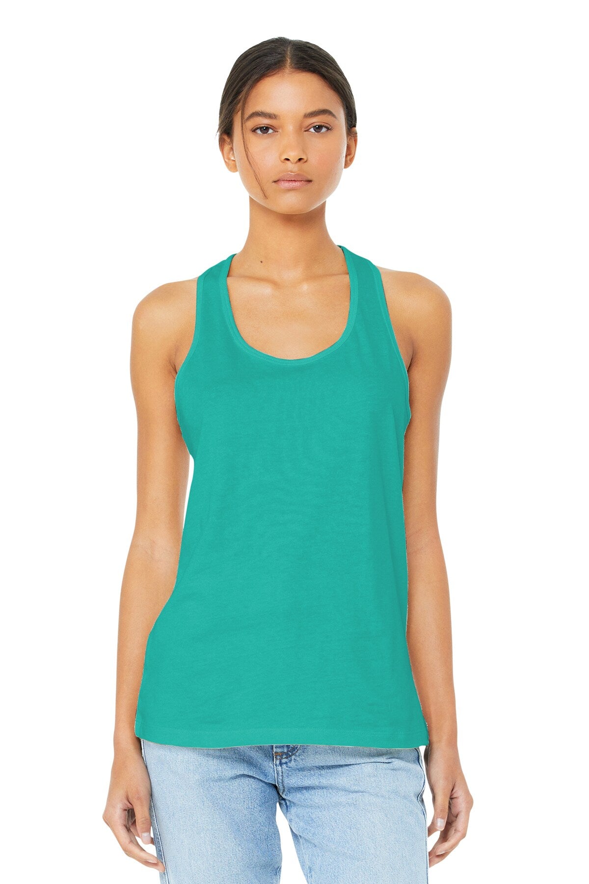 BELLA + CANVAS® Women's Jersey Racerback Tank - 6008
