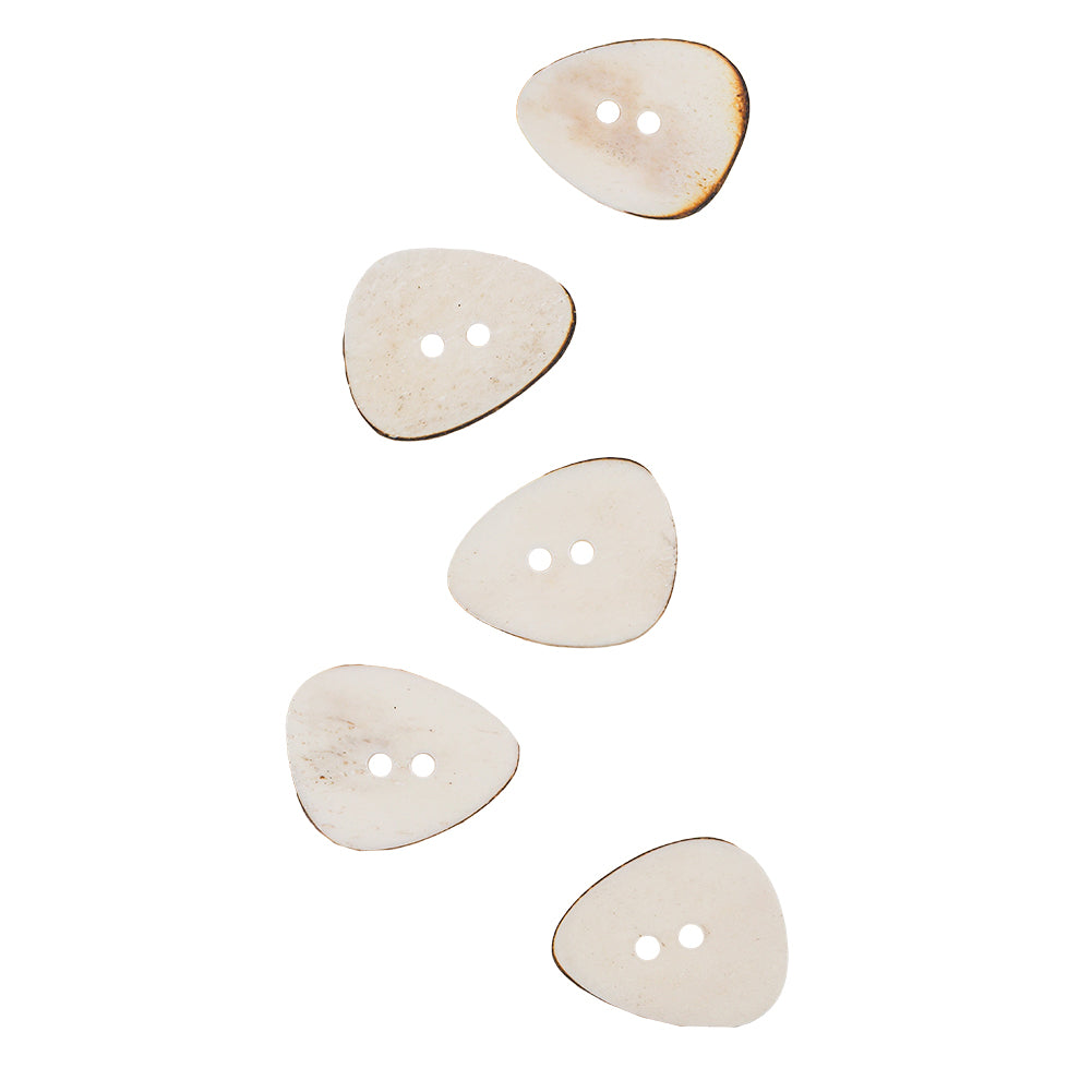 White Bone Button - 48L/30.5mm