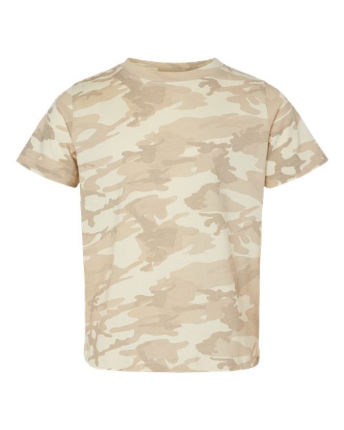 RADYAN® Toddler Crewneck Short Sleeve Fine Jersey Tee