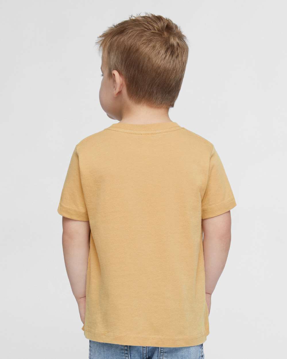 RADYAN® Toddler Short Sleeve Crewneck Fine Jersey Tee - 3321