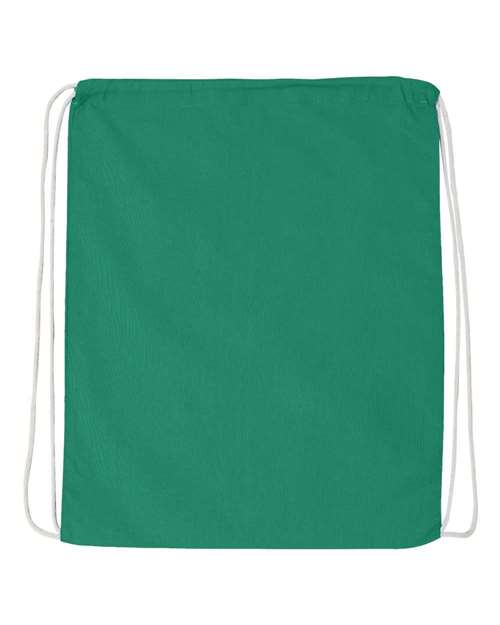 Q-Tees Economical Sport Pack Drawcord Cinch Rope Bag