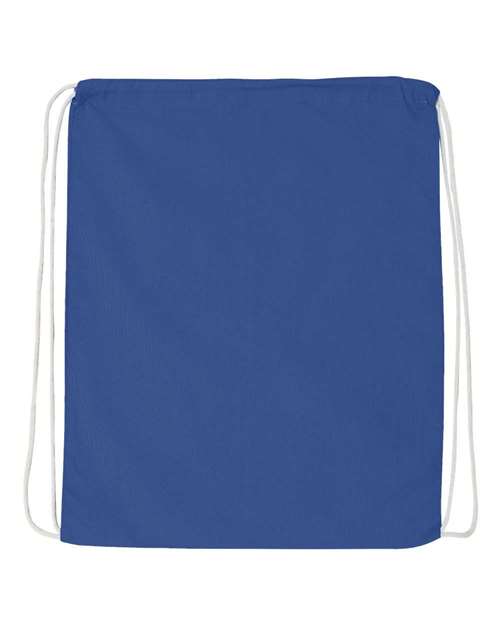 Q-Tees Economical Sport Pack Drawcord Cinch Rope Bag