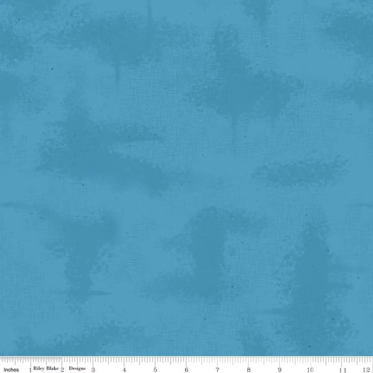 Cotton Print Blue Shabby Soldier Fabric 43/44