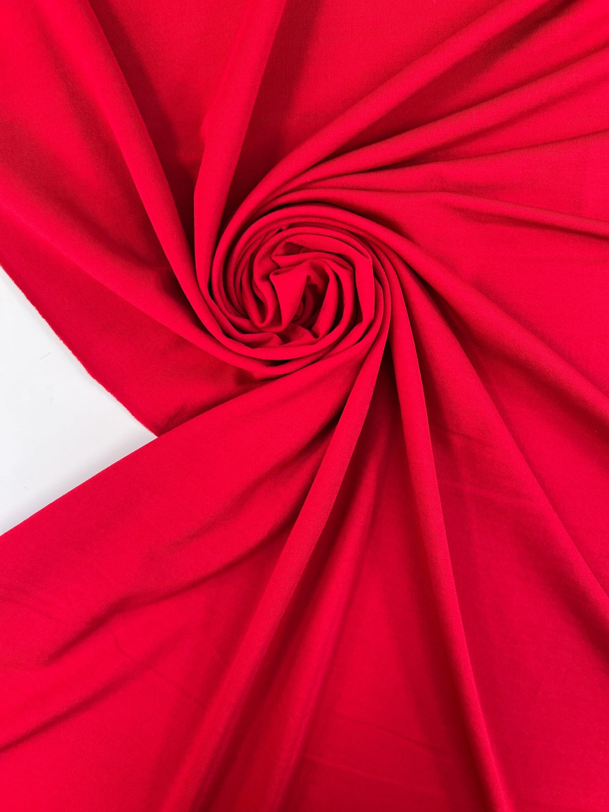 Viscose Stretch Knitted Fabric Red