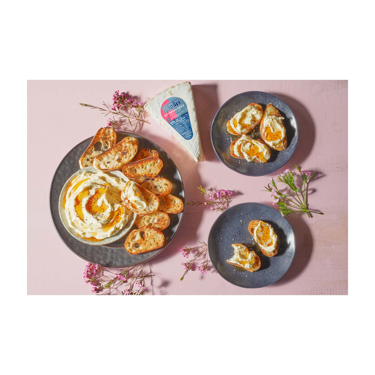 Double Cream Brie – Rich, Creamy French-Style Cheese with 60% Butterfat