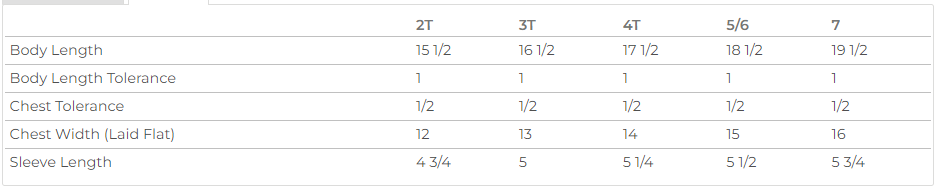 RADYAN® Toddler Fine Jersey Crewneck Short Sleeve Tee - 3321